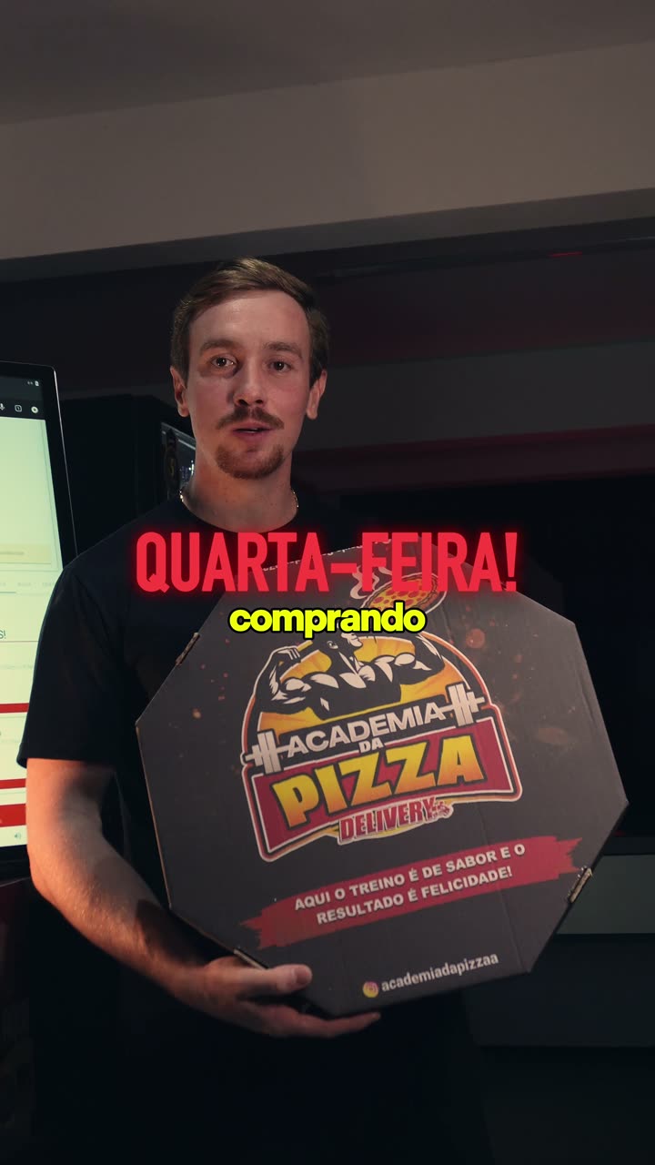 Promo de quarta-feira — Academia da Pizza